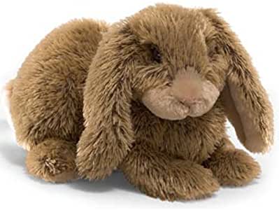 Hoppy Days Fluffer Brown Plush Bunny Rabbit made by Gund