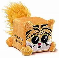 tiger lily plush Squaredy Cat Plush Cat
