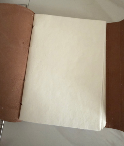 Brown Leather Journal -Personalized