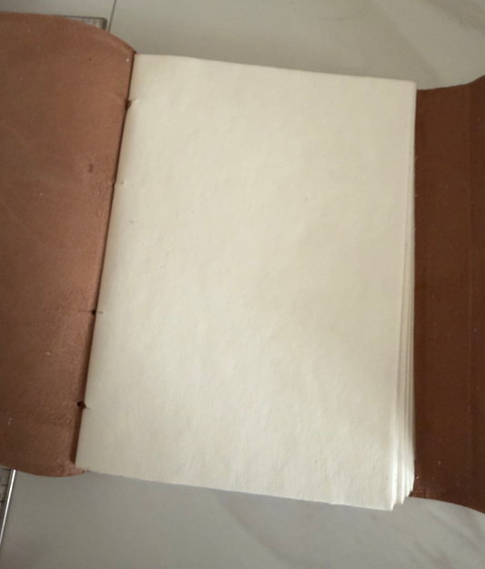 Brown Leather Journal -Personalized