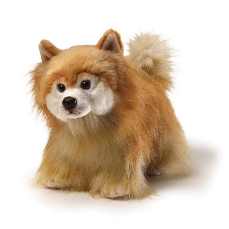 Banksy Dog Plush- Plush Gund Dog - Plush Pom Pom Dog Stuffed Animal
