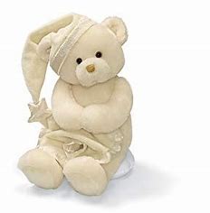 Gund Nighty Night Sounds and Lights Cream Teddy Bear