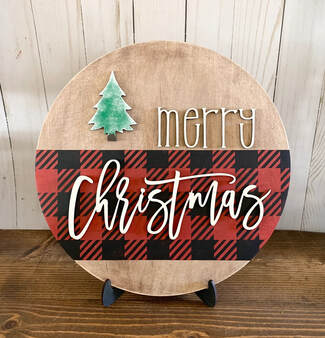 DIY Merry Christmas Sign Paint Kit - Holiday Decor