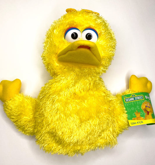 Yellow Big Bird Puppet - Sesame Street Plush Puppet