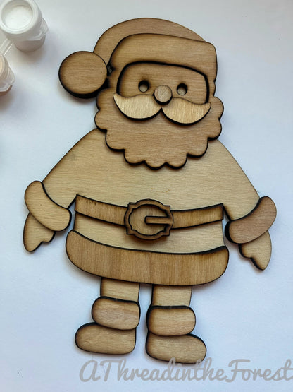 DIY Santa Paint Kit