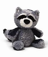 Whimsical Patchers Raccoon Plush- Plush Gund Raccoon