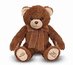 Lord's Prayer Bear  - Praying Plush Animal -Bear prays with you - Princess