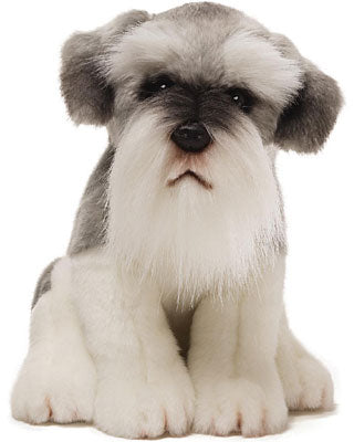 Scrapy Dog Plush- Plush Gund Dog - Schnauzer Dog Stuffed Animal